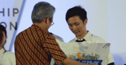 Salah satu peserta dan juga pemenang terbaik OSC 2017 di UMN yaitu Stephen Tjoang.