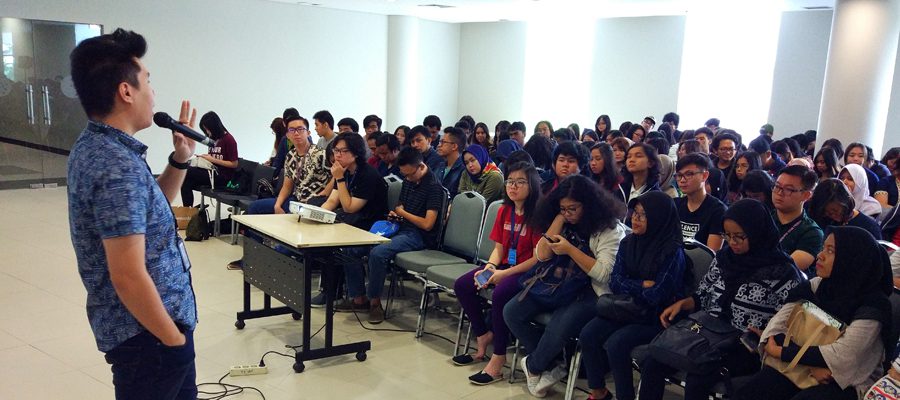 Pelatihan teamwork and leadership pada Sabtu, (24/2) di UMN