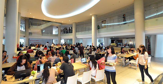 learning space kantin fasilitas umn universitas multimedia nusantara universitas terbaik