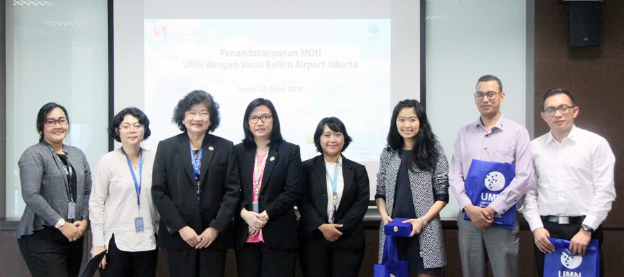 Kerjasama Hotel Swiss-bell inn dengan UMN universitas multimedia nusantara kampus terbaik di jakarta indonesia