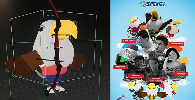 asian para games 2018 olahraga difabel maskot momo asian games universitas multimedia nusantara umn universitas terbaik di jakarta