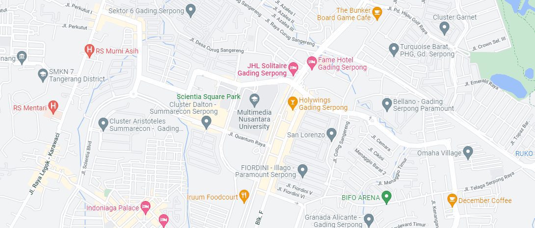 lokasi umn kampus jabodetabek