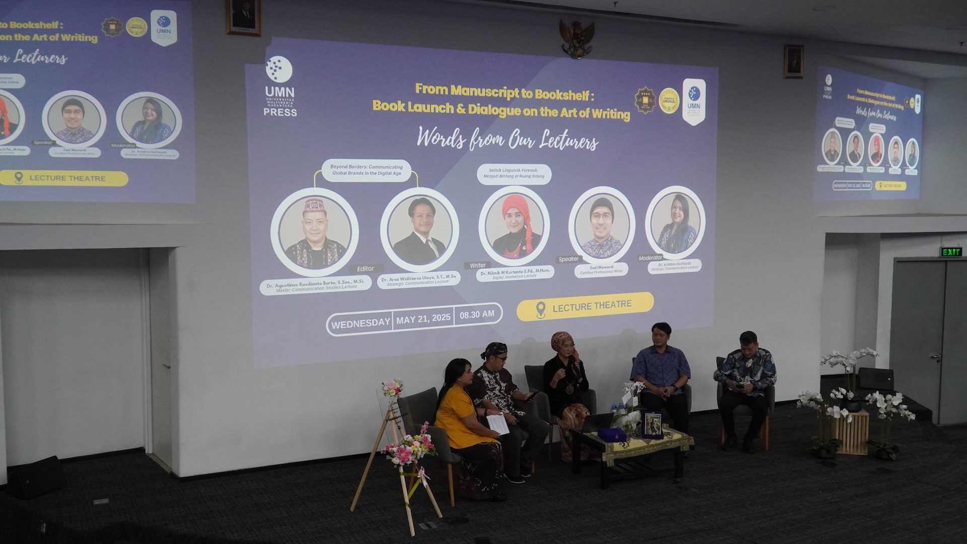 Tiga Dosen UMN Sukses Luncurkan Buku