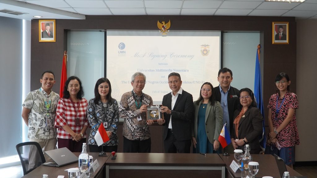 UMN dan University of Negros Occidental-Recoletos Inisiasikan Berbagai Kolaborasi Berkelanjutan