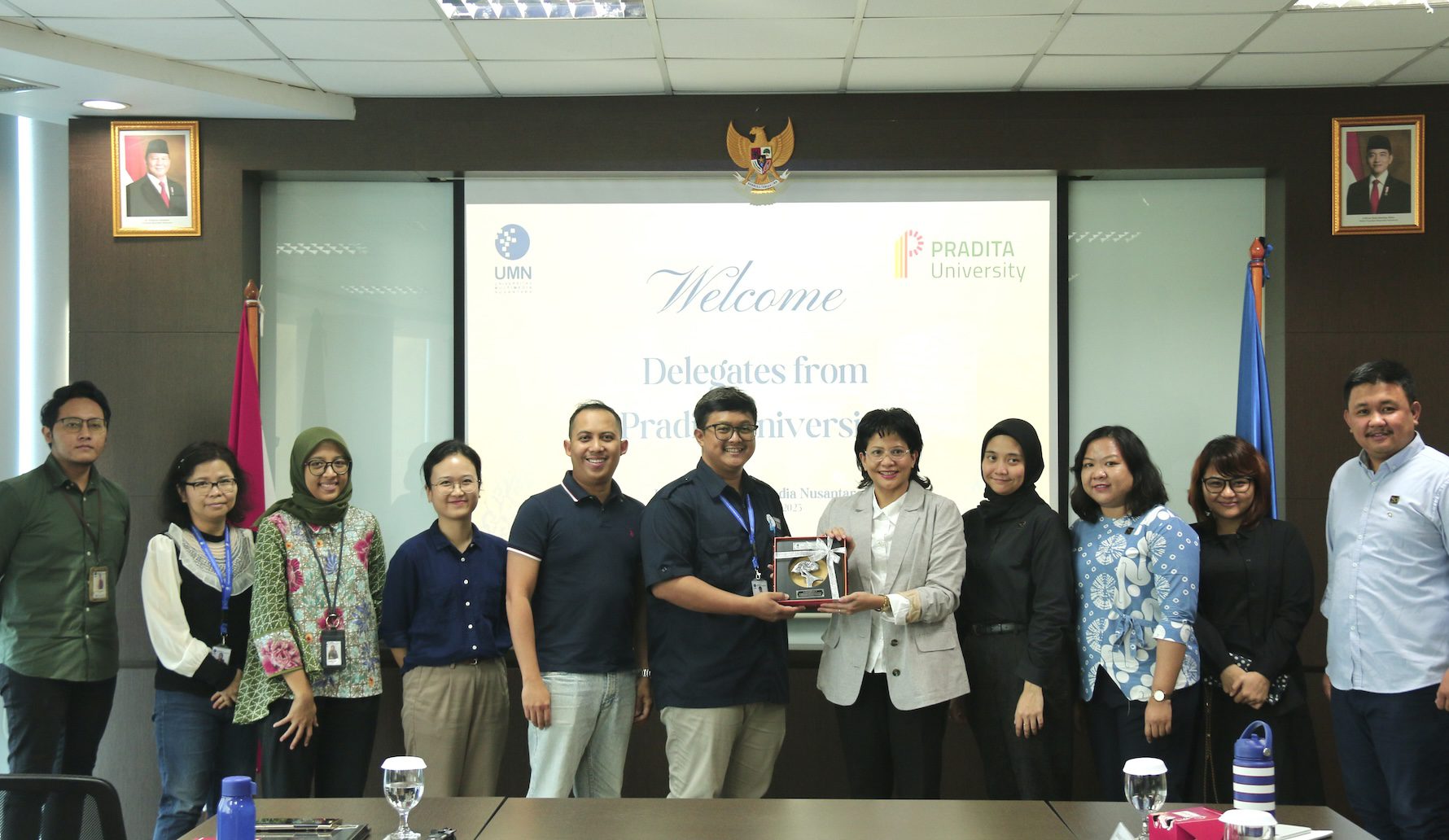 UMN Opens Opportunities for Collaboration with Pradita University
