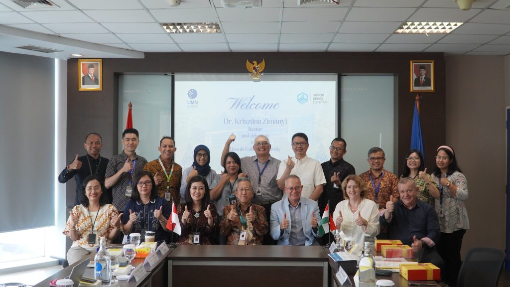 Intip Berbagai Diskusi Kolaborasi antara UMN dan Dennis Gabor University, Hungary