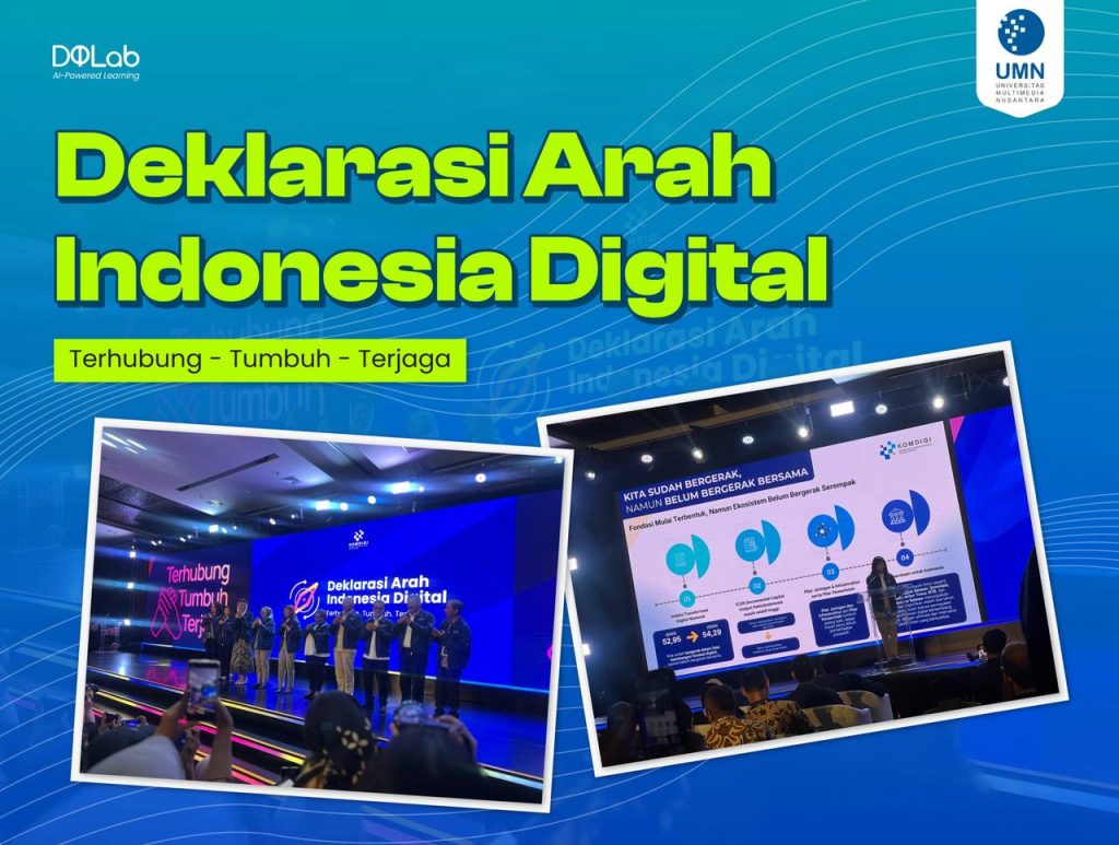 DQLab UMN Attends Indonesia Digital 2025 Declaration: Strengthening The Role of AI Education