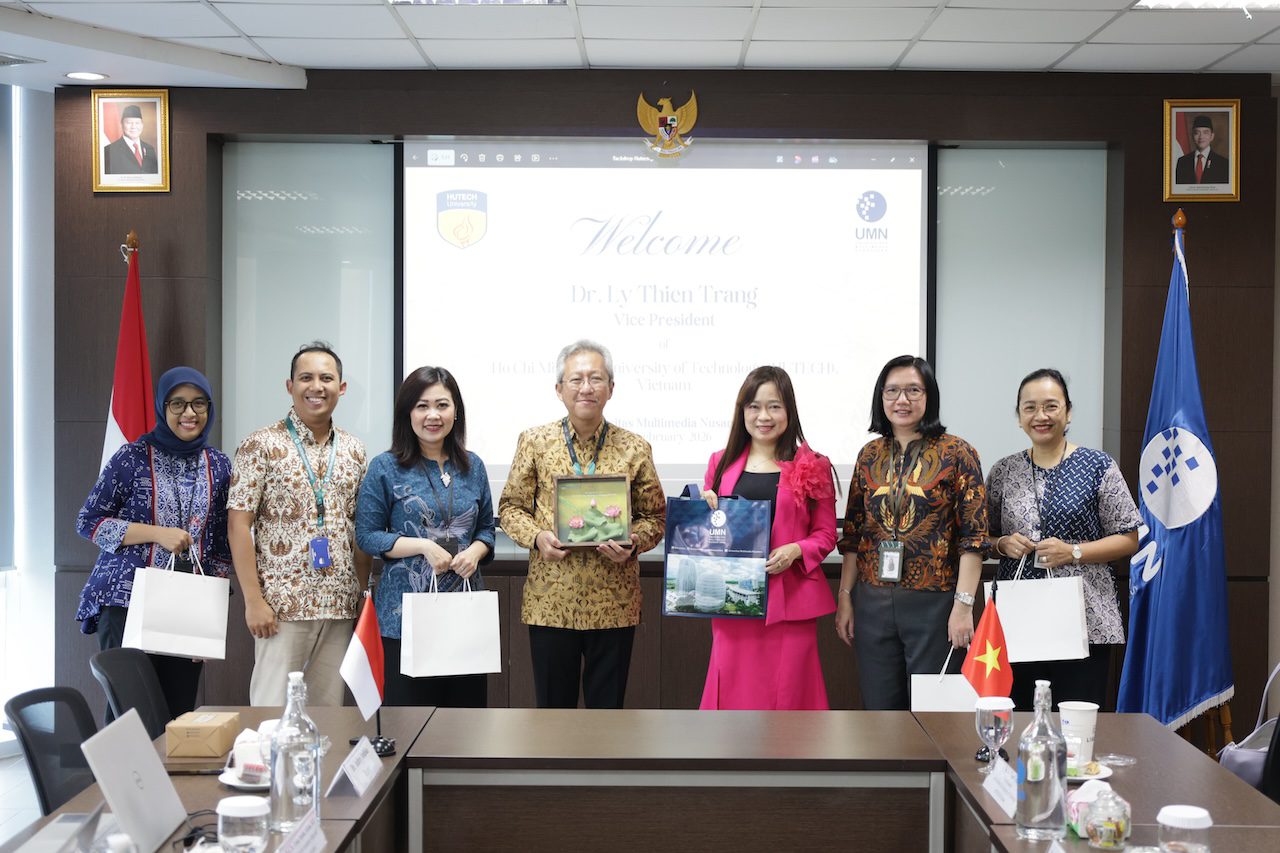 UMN Explores International Collaboration with HUTECH, Vietnam