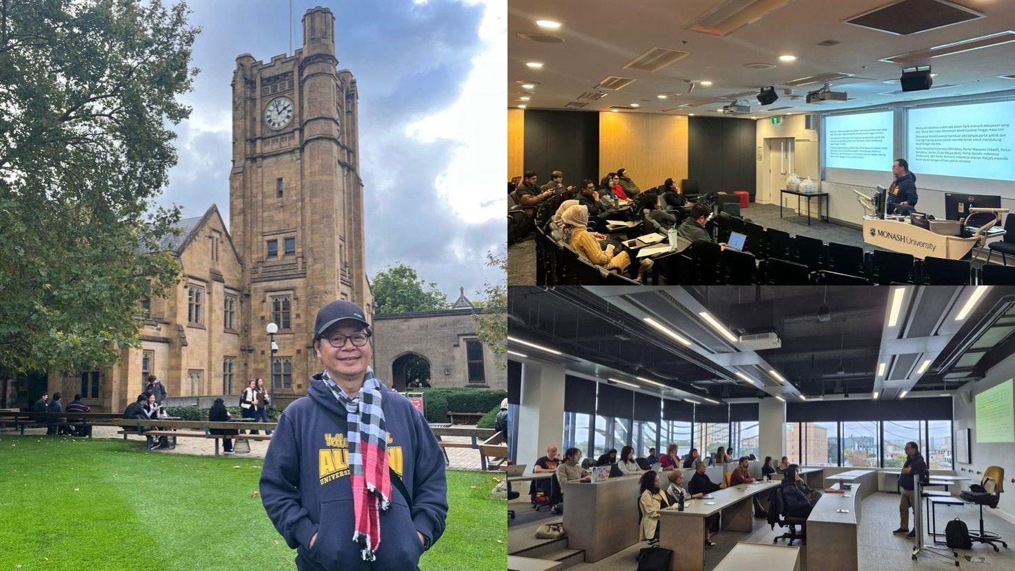 University of Melbourne Undang Dosen FIKOM UMN dalam Program Indonesia Initiatives 2026