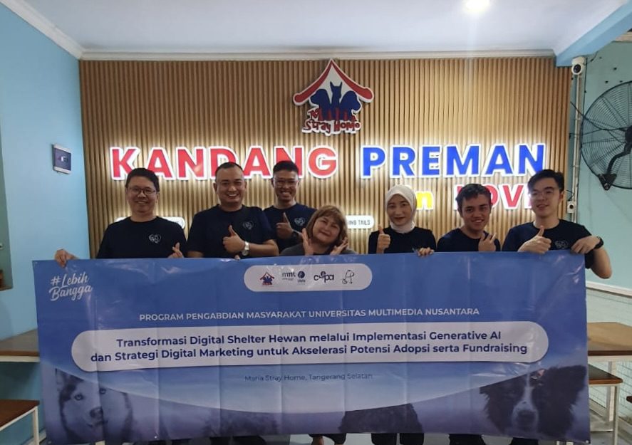 Sasar Isu Kesejahteraan Hewan, Mahasiswa MMT UMN Optimalkan Kampanye Adopsi dengan AI