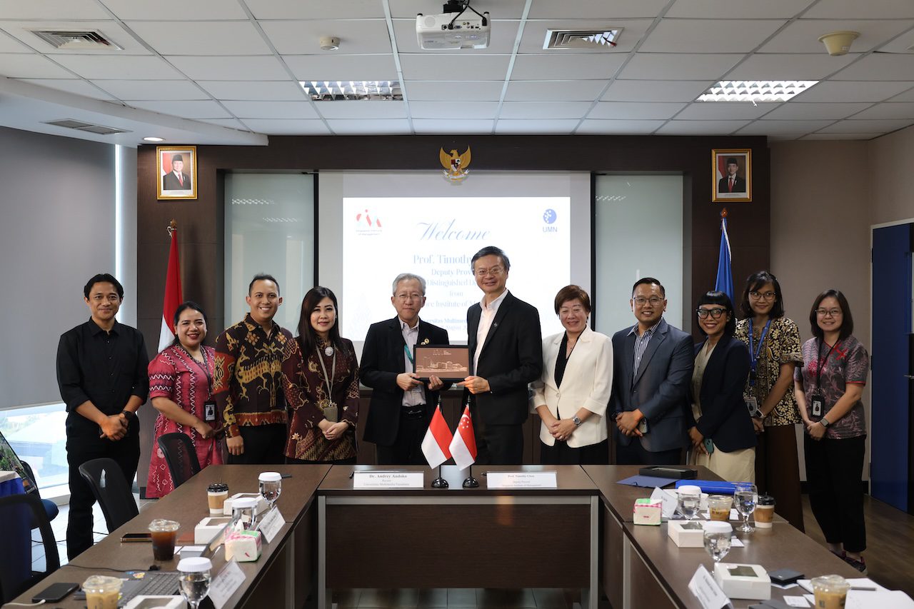 UMN Perluas Jejaring Internasional melalui Kolaborasi dengan Singapore Institute of Management